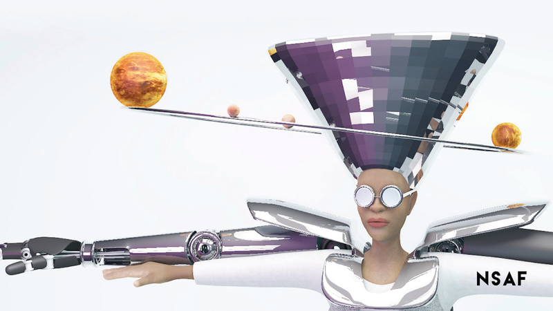 A project still from NeuroSpeculative AfroFeminism (screenshot)